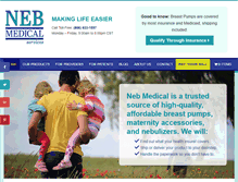 Tablet Screenshot of nebmedical.com